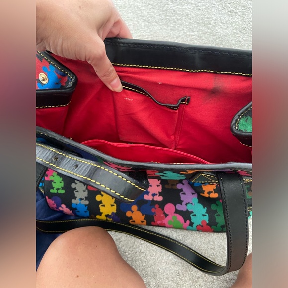 Disney Parks Dooney & Bourke Original 2010 Wonder Mickey Mouse Tote Purse - Picture 10 of 11